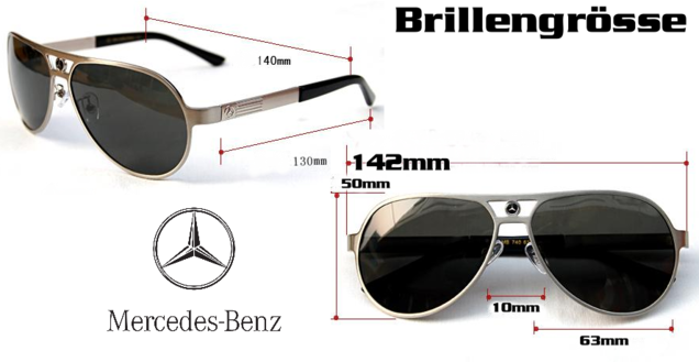   CHF 200.00 Mercedes-Benz Mercedes Benz Auto Sonnenbrille Brille Fan Shop