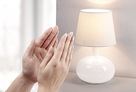 Elektronischer Klatschschalter anschliessbar für 2 Geräte Akustikschalter Lampen Clapper Garage Licht Leuchten Klatsch Schalter Heim bekannt aus dem TV