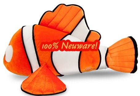  NEMO CLOWNFISH PLSCHTIER XXL KUSCHELTIER FINDET NEMO PLSCH SUPER GROSS 70 CM GESCHENK