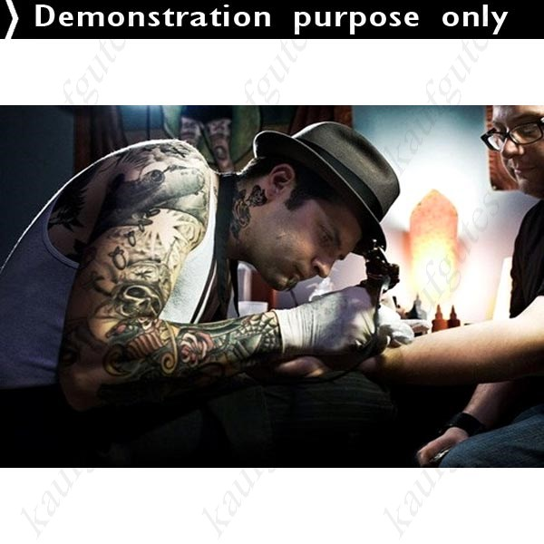 2x Profi Tattoomaschine Tattoo Maschine Komplett Set Tätowierung Tätowierung Maschine mit Koffer