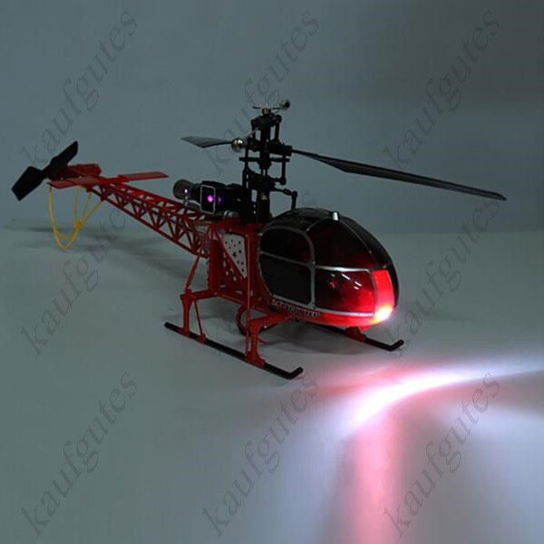 Air Lama mit LCD Fernsteuerung 4 Kanal Heli Hubschrauber Helikopter 70cm Geschenk RC Kinder Weihnachten