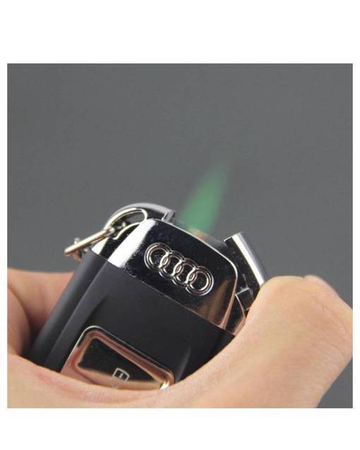 Audi Feuerzeug Sturmfeuerzeug Taschenlampe Auto Zubehr Raucher Gadget Neu
