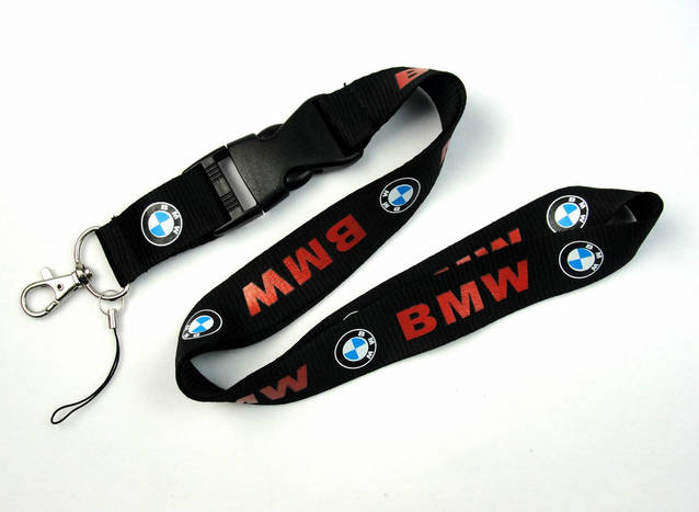 BMW Auto Schlüsselband Schlüssel Band Anhänger Fan mit Schriftzug
