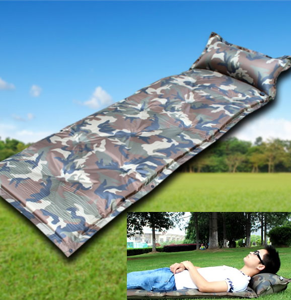 Camouflage Selbstaufblasbare Luftmatratze Schlafmatte Schlafsack Outdoor Openair Festival Zelt Zelten Zubehr Accessoire