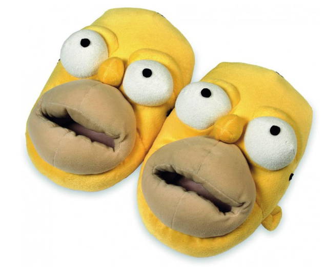 Die Simpsons Homer Hausschuhe Schuhe Zuhause Geschenk Fan
