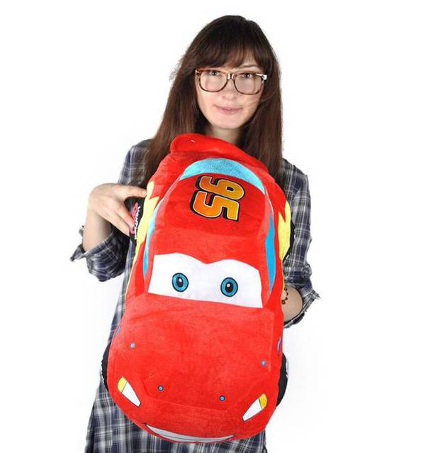 Disney Cars Lightning McQueen Kuscheltier Plsch Tier Plschtier 55cm Plsch Auto Plschauto Geschenk