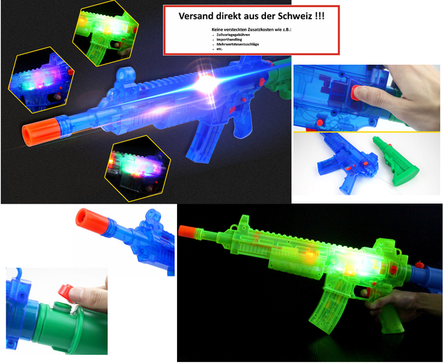 Elektrisches Wasser Gewehr Wasserpistole Wassergewehr Sommer Spielzeug Pistole Kind Badi Draussen Wasserspielzeug Schweiz Batteriebetrieb