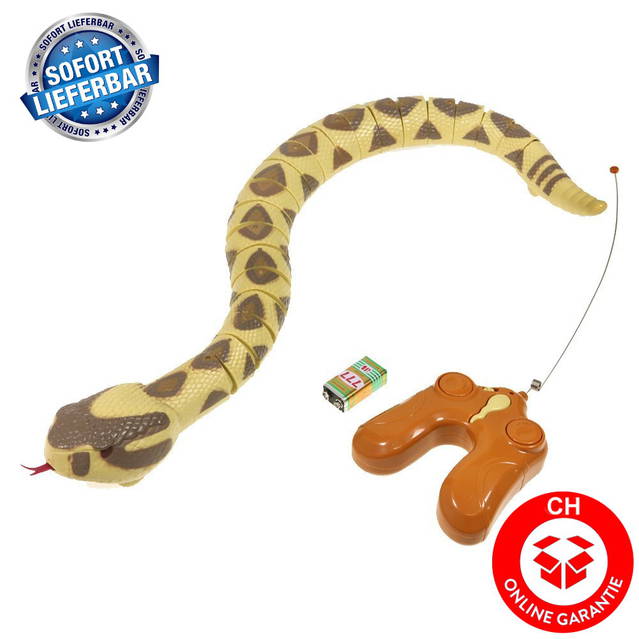 Ferngesteuerte Klapperschlange Schlange NEU Spielzeug