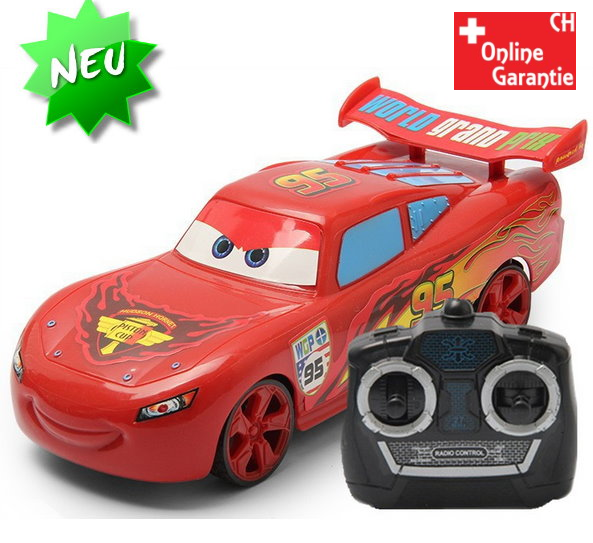 Ferngesteuerter Disney Pixar Cars Lightning McQueen Auto RC Neuheit 4 Kanal 1:18 4WD Spielzeug Kind Kinder Geschenk
