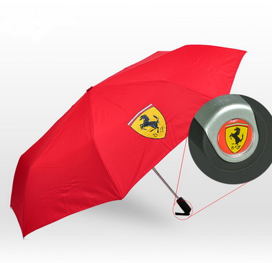 Ferrari Fan Schirm Regenschirm Fanshop Outdoor Automatik