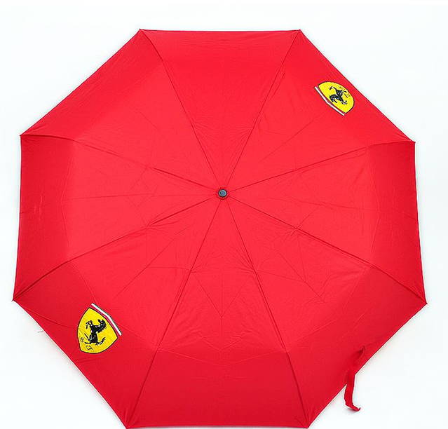 Ferrari Scuderia Fan Schirm Regenschirm Automatik Rot Fan Shop