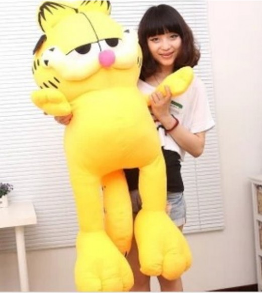 Riesen Garfield Plüschtier Plüsch Katze 125cm XXL Geschenk zu verkaufen Geschenk Frau Kind Freundin