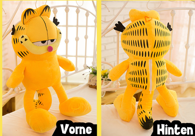 Garfield ca. 125 cm Katze Stofftier Kuscheltier Plüschtier Plüsch Figur Kater XXL Grösse Geschenk