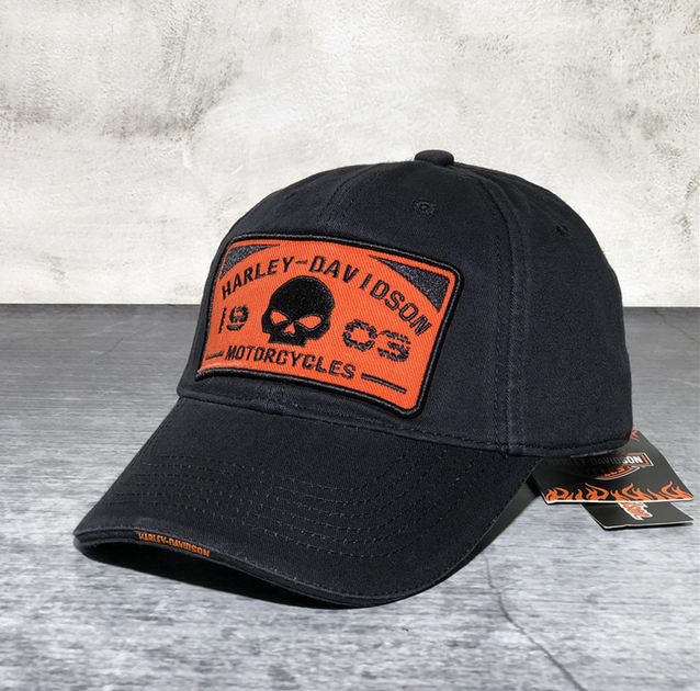 Harley Fan Cap Harley-Davidson Kappe Mütze Totenkopf Skull Neu mit Etikett 