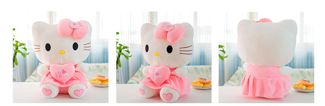 Grosses Hello Kitty Hallo Katze Plschtier HK XL Liebe Love You Herzig Sss Geschenk Kind Frau Freundin Fan