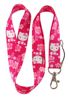 Hello Kitty Hellokitty Katze Schlüssel Anhänger Schlüsselband Mädchen Geschenk Pink Rosa