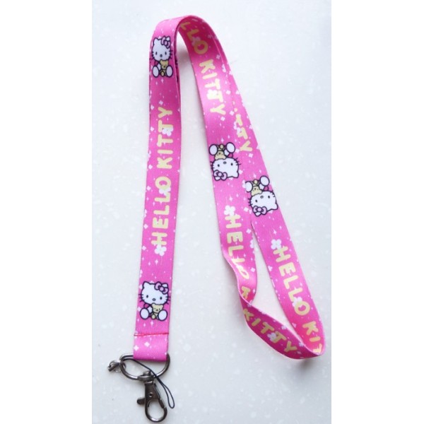 Hello Kitty Hellokitty Katze Schlssel Anhnger Schlsselband Mdchen Geschenk Pink Rosa