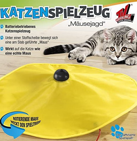 Katzenspielzeug Mäusejagd Undercover Mouse Indoor Zuhause Spielzeug Unterhaltung für Katz Katze Katzen TV Werbung