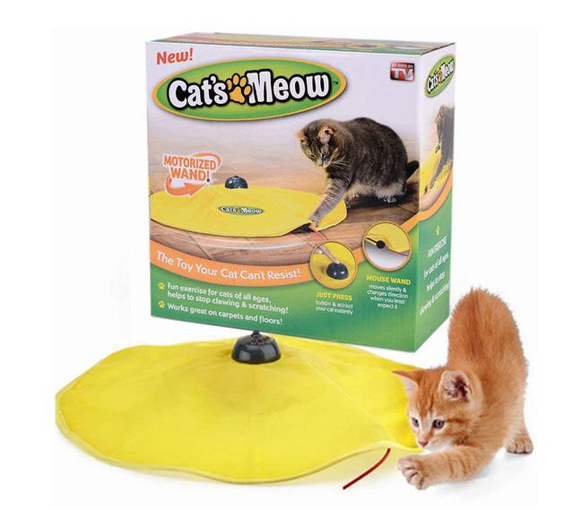 Katzenspielzeug Mäusejagd Undercover Mouse Indoor Zuhause Spielzeug Unterhaltung für Katz Katze Katzen TV Werbung