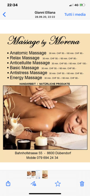 Massaggio relax anticelulite 