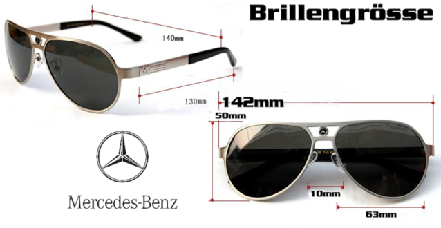 Mercedes-Benz Mercedes Benz Auto Sonnenbrille Brille Fan