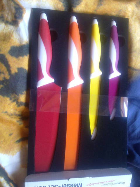 Messer Color-Set in 4 Grössen aus der TV-Werbung