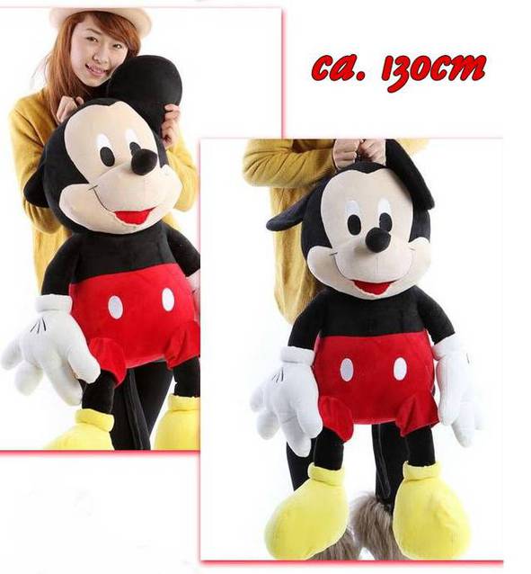 Micky Maus XXL Plüschtier Plüsch Maus Disney Geschenk 130-135cm XXL Mickey Mouse