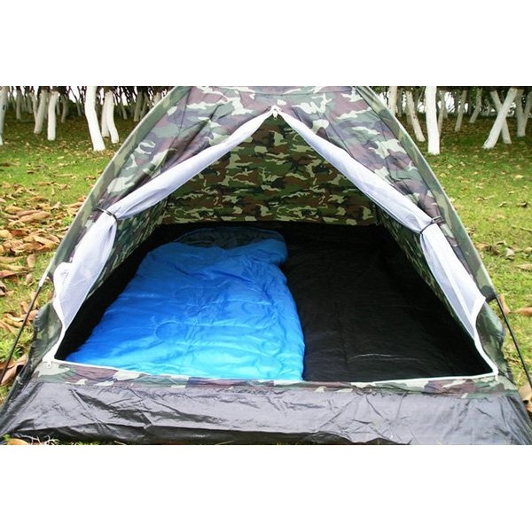 Militär Outdoor Camping Zelt für 2 Personen Openair Camping Jagd getarnt Zält