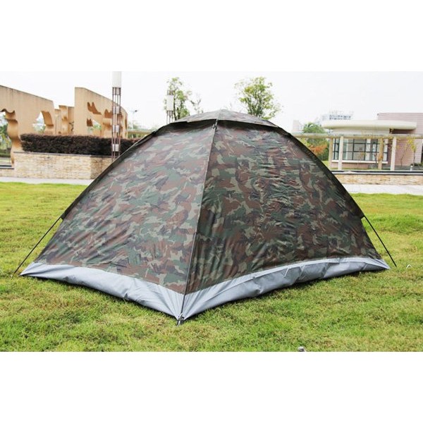 Militär Outdoor Camping Zelt für 2 Personen Openair Camping Jagd getarnt Zält