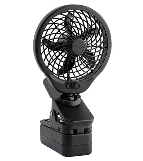 Mobiler Batterien Klipp Clip Ventilator Fan 13cm 360 Grad Batterienventilator Sommer Bro Outdoor Indoor