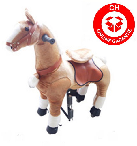 Pferd Pony zum Reiten für Kinder Kinderzimmer Spielzeug Mädchen Geschenk Kinder Kind Pferdeschauke Schweiz Wallisl