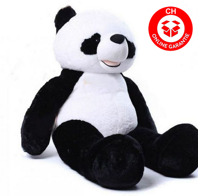 Plüsch Pandabär 200 cm Panda Bär Teddybär Stofftier Plüschtier Kuscheltier Teddy Geschenk Kind Freundin Geburtstag Weihnachten