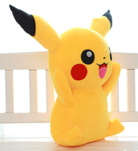 Pokémon Pikachu Pokémon XL Plüschtier Plüsch Figur Kuscheltier 75-80cm XL Geschenk Hit Fan TV Kino Zubehör