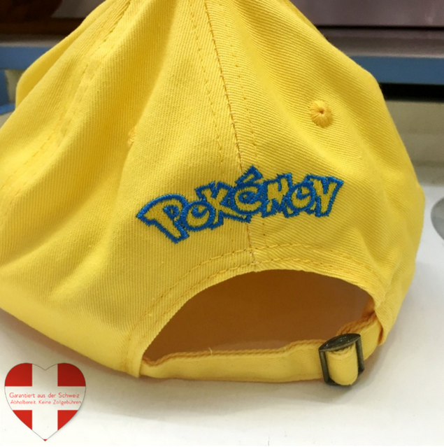 Pokemon Pokémon Pikachu Baseball Cap Basketball Mütze Kappe Fan Erwachsene Gelb Smile Happy