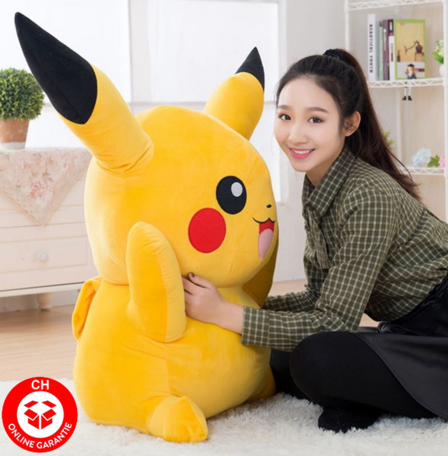 Megagrosses Gigantisches Pokmon Pikachu Plsch Pokemon Plschtier 120cm XXL Geschenk Gross Kinder Freundin