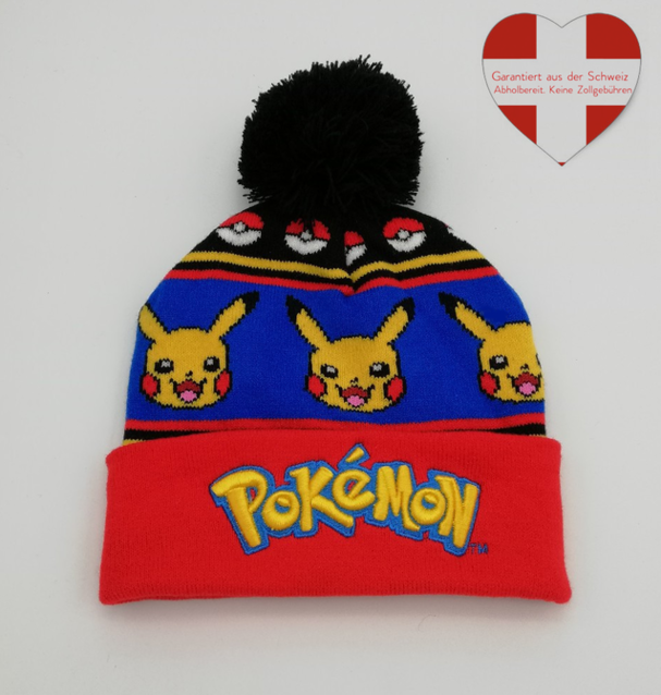 Pokmon Pokemon Go Winter Strickmtze Beanie Mtze Kind Kinder Fan Zubehr Winter Kleidung