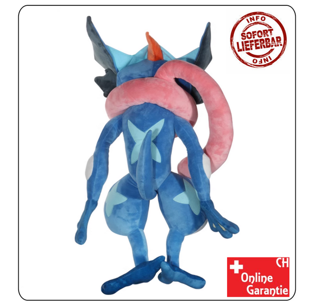 Pokmon Quajutsu Greninja Kuscheltier Pokemon Plschtier 70cm Stofftier Plsch Fan Figur