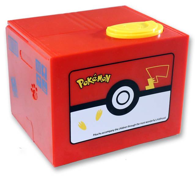 Pokmon Spardose Geld Mnzen Pikachu Geld Sparschwein das Geschenk fr Kinder und Fans / Neu 