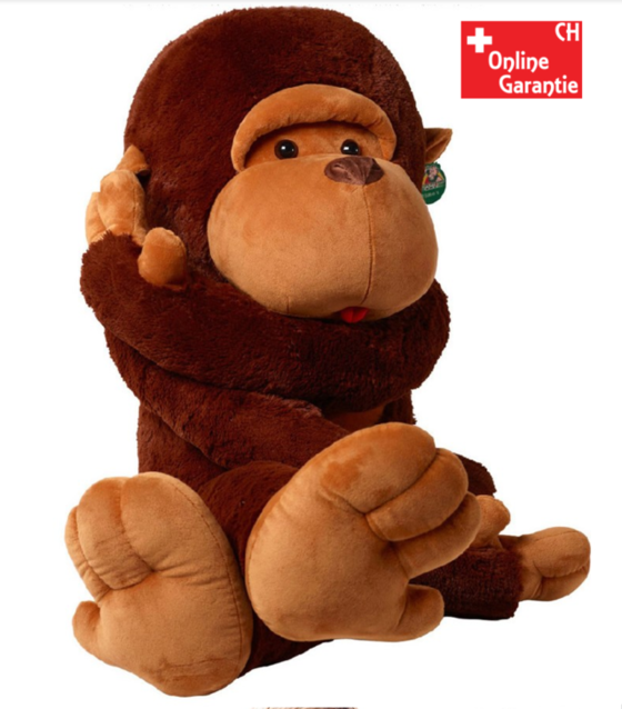 Riesen Mega Grosser XXL Plüsch Affe Monkey 130cm Geschenk Hit Neuheit