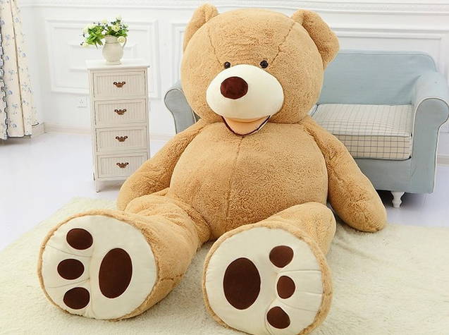 Riesen Mega XXL Plschbr Plschteddy Plsch Br Plsch Teddy Ted 260cm Geschenk Riesengross Kuschel Br Valentinstag Frau Geschenk Kind