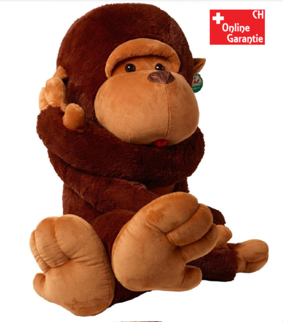 Riesengrosser XXL Plsch Affe Monkey Plschaffe 1.3m Geschenk Kind Kinder Frau Freundin