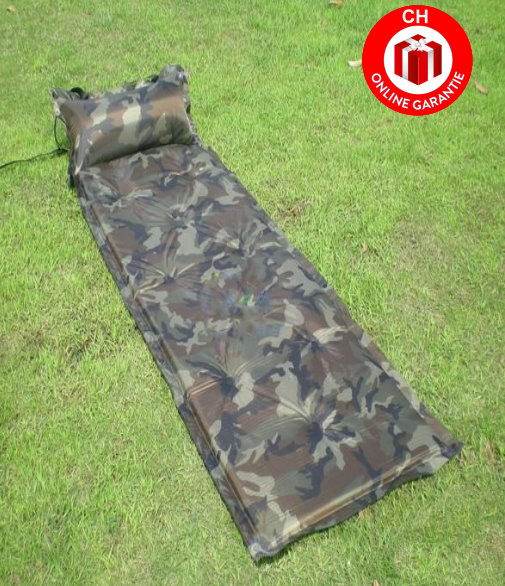 Selbstaufblasbare Militär Luftmatratze Schlafmatte Schlafsack 