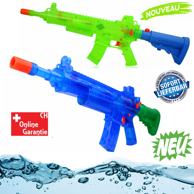 Sommer Spielzeug - Wasser Gewehr Wassergewehr Wasserpistole Wasser Pistole Spielzeug Batteriebetrieben Camping Balkon Garten