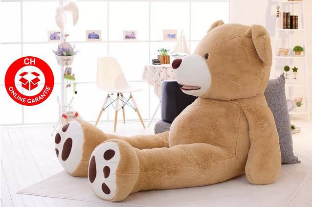 Teddy Teddybr Plsch Br Plschtier XXL Plschbr Tedi Ted Geschenk 3 Grssen XL XXL XXXL Kind Kinder Frau Freundin Gigantisch Schweiz