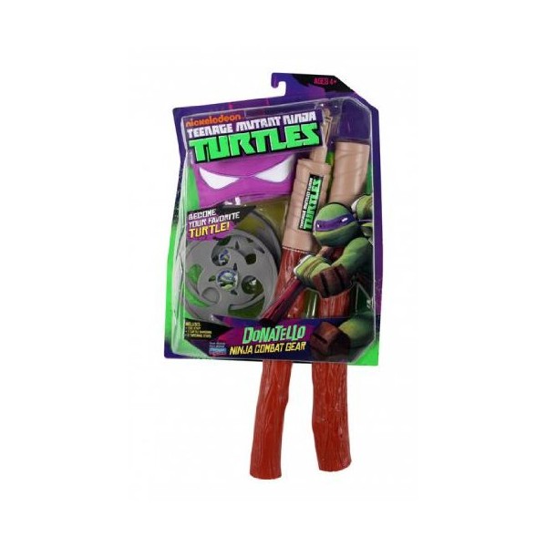 Teenage Mutant Ninja Turtles Donatello TNMT Spielzeug Waffen Set