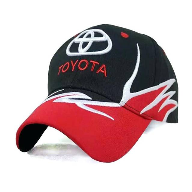 Toyota Cap Auto Fan Liebhaber Kappe Mütze Kleidung Baseballkappe Neuheit Flammen