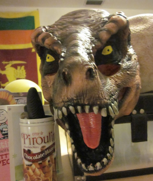 Tyrannosaurus Rex Dino Maske Original Dinosaurier Jurassic Park World T-Rex Latex Tiermaske Fasnacht Party Halloween