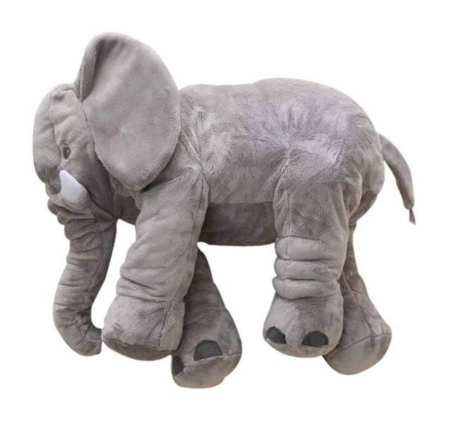 XXL Elefant Kuscheltier 80cm Plschtier Gross Geschenk fr Baby Kinder Elefantenkissen