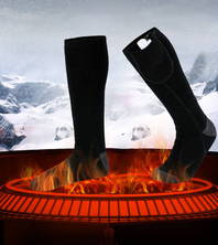 Beheizbare Socken Akku Ski Sport Outdoor Warme Füsse Unterwegs Warm Outdoor
