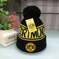 Borussia Dortmund BVB Beanie Cap Mütze Winter Schwarz Gelb Fan Fanshop 2 Farben